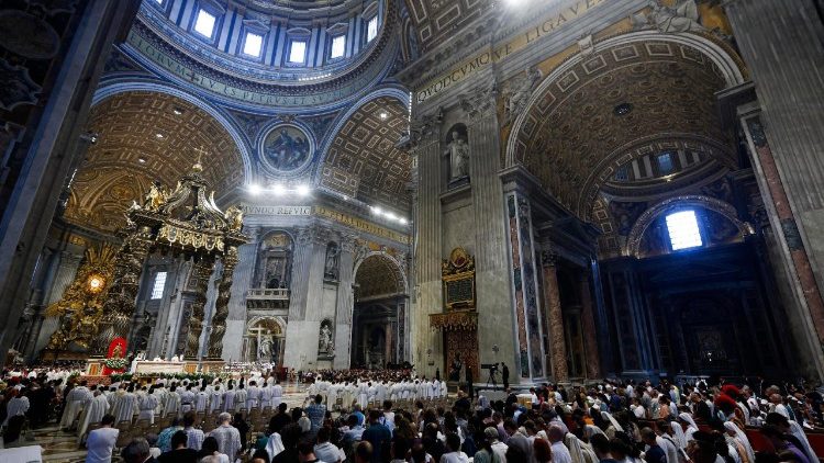 литургия за Юбилея на спорта в базилика Свети Петър