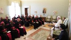 Påve Leo XIV mötte på måndagen biskoparna från Madagaskar under deras jubelårspilgrimsfärd till Rom