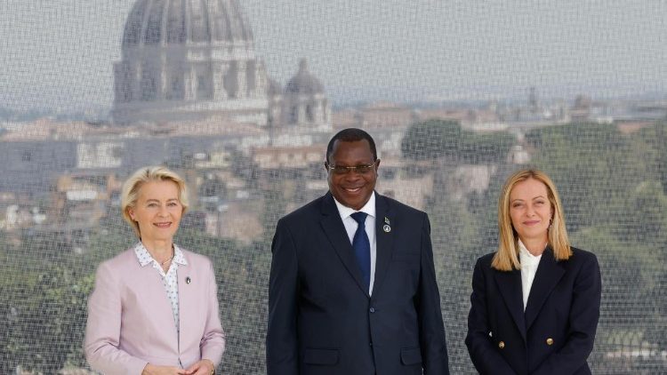 Makamu Rais wa Tanzania katika Mkutano wa "matei Italia"