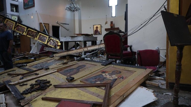 البابا يبرق معزياً بضحايا الهجوم على كنيسة مار إلياس في دمشق 