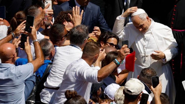 Папата с участниците в Международния ден за борба със злоупотребата с наркотици и незаконния трафик на наркотици 