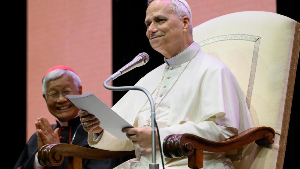 Il Papa a Auditorium Conciliazione per incontro con sacerdoti