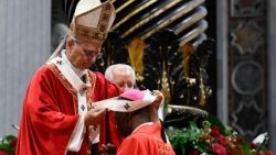 संत पापा ने 54 नए मेट्रोपॉलिटन महाधर्माध्यक्षों को आशीर्वाद और पालियुम पहनाया