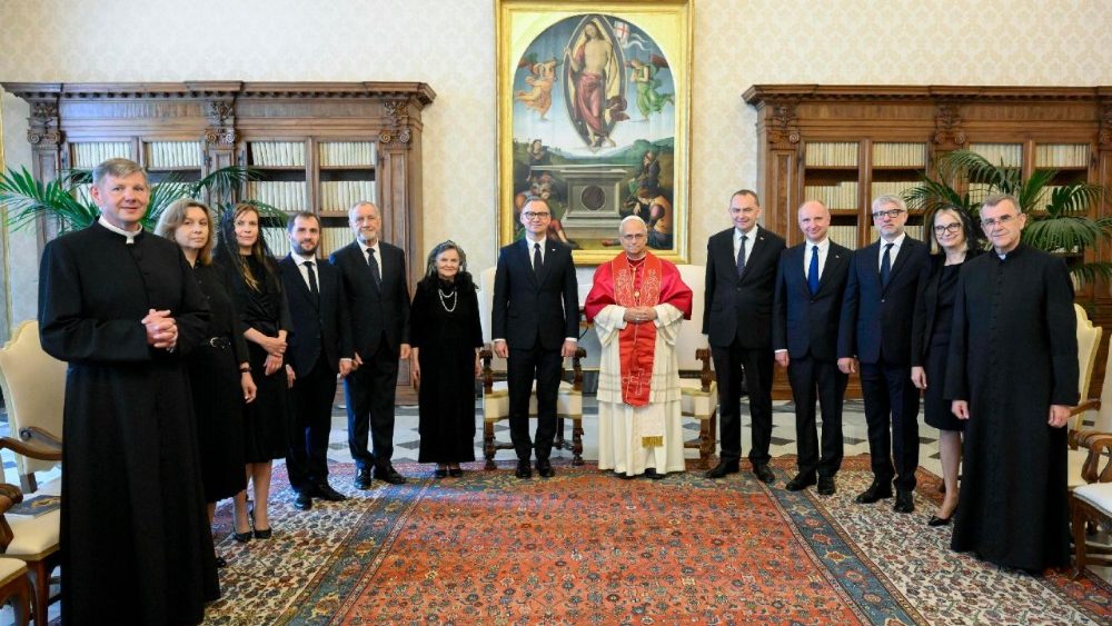 Pope Leo XIV receives Polish President Duda in audience