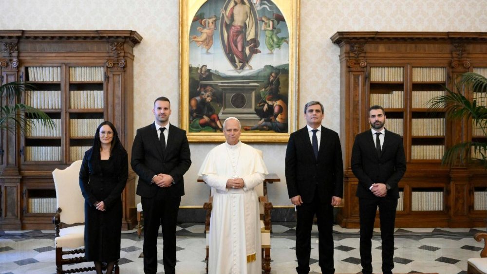 Il Papa ha ricevuto il primo ministro del Montenegro