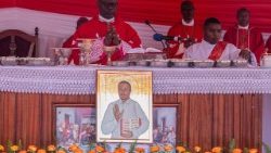 Messe solennelle à Goma en la mémoire liturgique du bienheureux Floribert Bwana Chui.