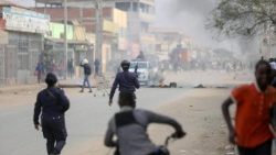 Taxi drivers strike in Angola