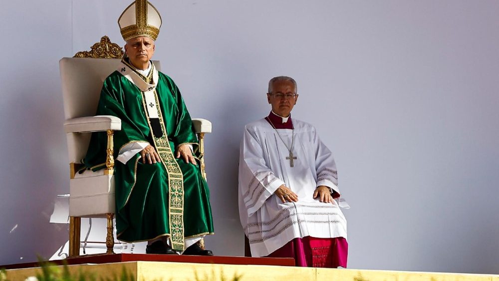 Messe à Tor Vergata, Jubilé des jeunes, dimanche 3 août 2025. 