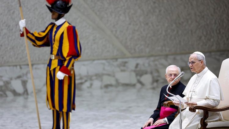 Pope Leo XIV� weekly general audience in Vatican