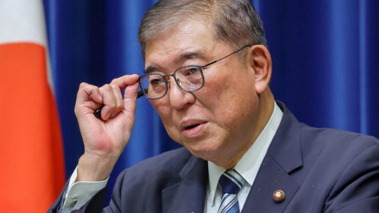 Il primo ministro dimissionario, Shigeru Ishiba