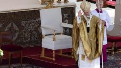 संत पापा लियो संत घोषणा धर्मविधि के उपरांत 