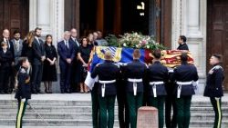 Церемония похорон герцогини Кентской Екатерины в Вестминстерском соборе (Лондон, 16 сентября 2025 г.)
