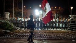 Le proteste anti-governative a Lima