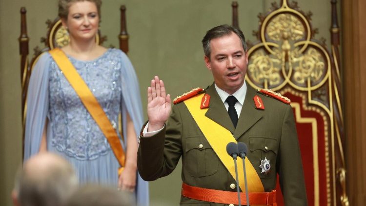Swearing-in ceremony of the Grand Duke of Luxembourg Guillaume at the Chamber of Deputies