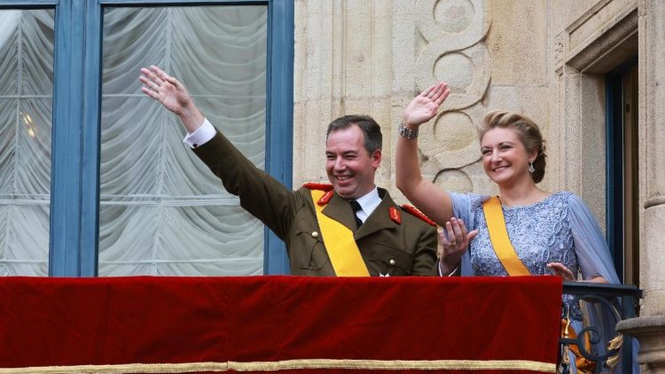 लक्जमबर्ग के ग्रैंड ड्यूक गिलौम का शपथ ग्रहण समारोह