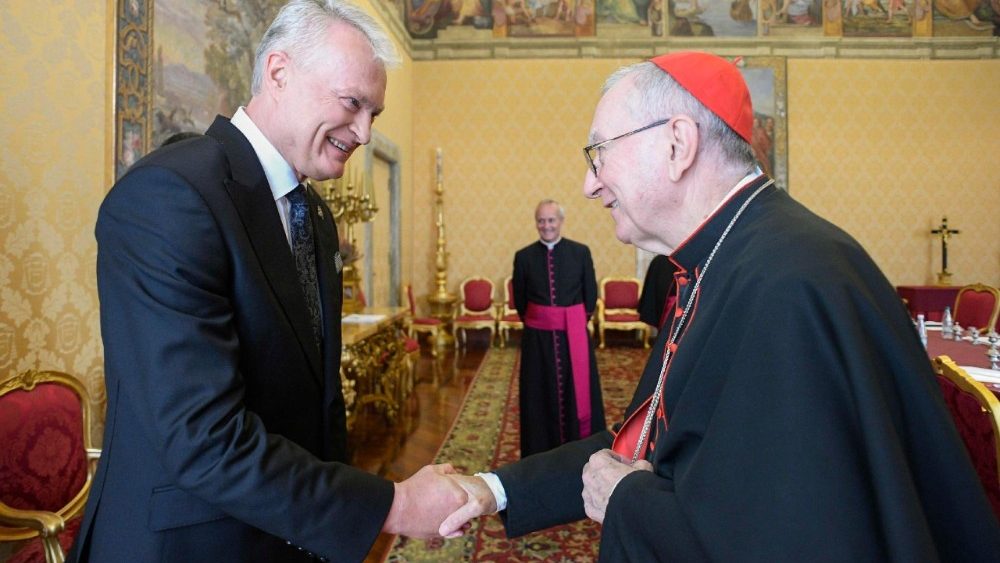 Papa Leone riceve in udienza il presidente della Lituania