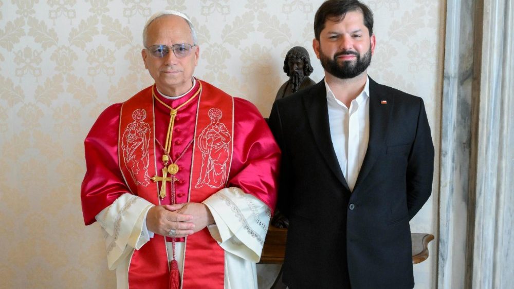 Il presidente della Repubblica del Cile ricevuto dal Papa