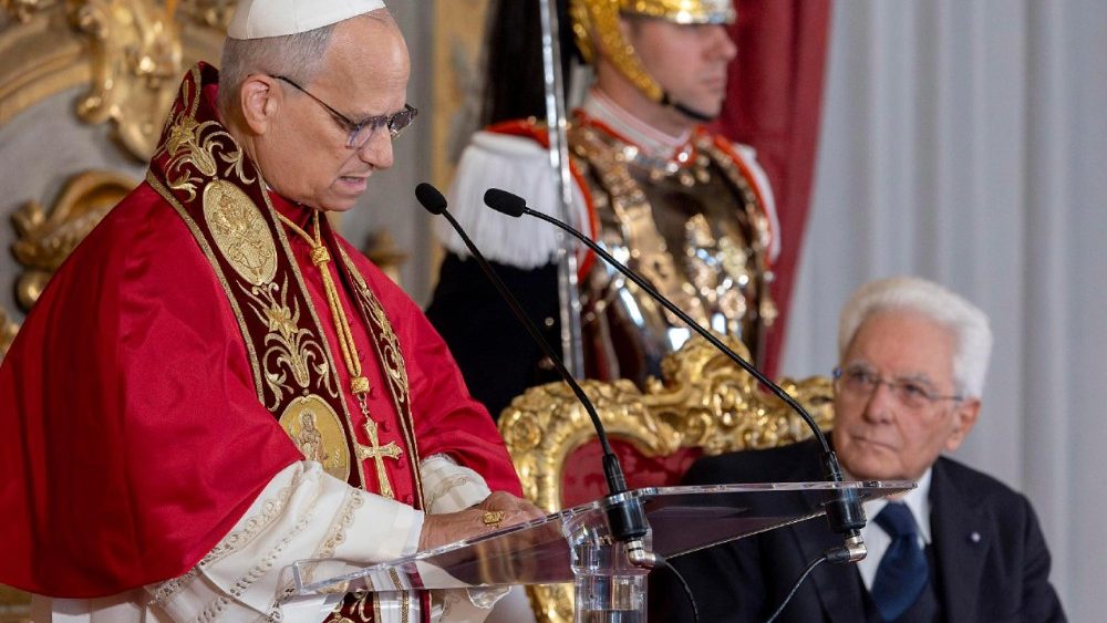 IL PAPA DA MATTARELLA, PRIMA VISITA AL QUIRINALE