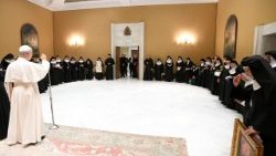 Il Papa incontra le Agostiniane Recollette della Federazione del Messico