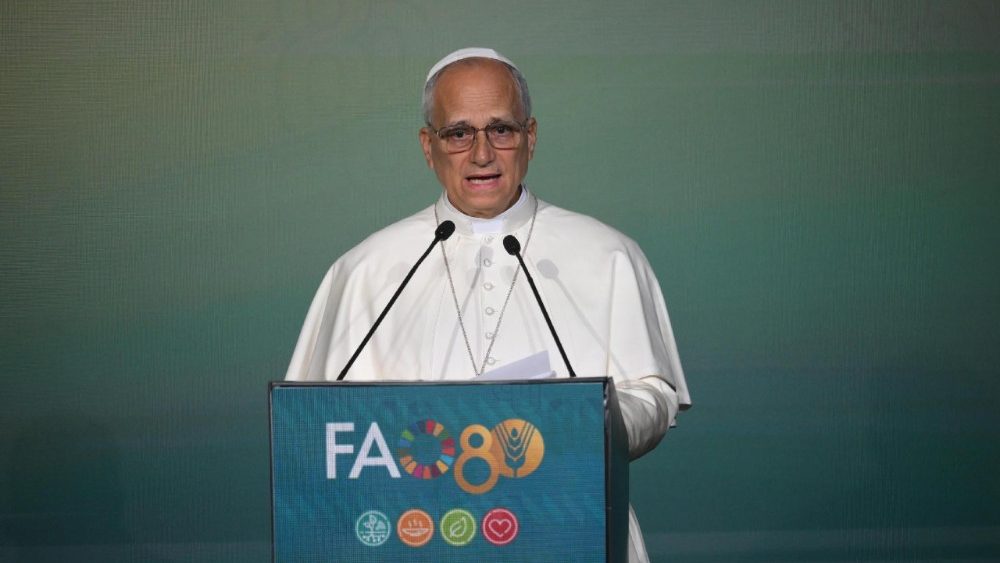 2025.10.16 Takimi Papa Leoni XIV FAO