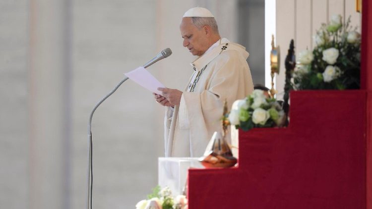 A Szentatya ismét a békéért imádkozott 