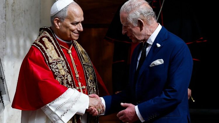 срещата на папата с крал Чарлз