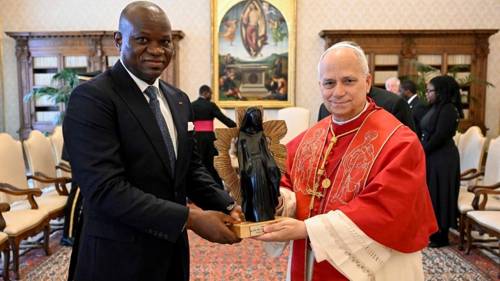 Il Papa riceve il presidente della Repubblica del Gabon