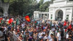 Vurugu huko Dhaka nchini Bangladesh.