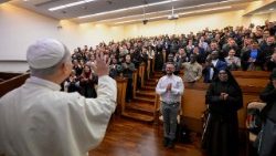 Papa Leone all'universit� Lateranense, inaugura anno accademico