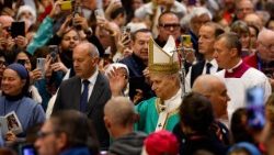 Падчас папскай Імшы з нагоды Сусветнага дня бедных