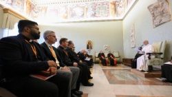 கத்தோலிக்க விவிலியக் கூட்டமைப்பினரைச் சந்திக்கும் திருத்தந்தை 