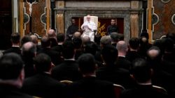 Leó pápa audienciája