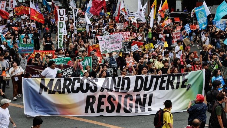 Antikorruptionsprotest in Manila