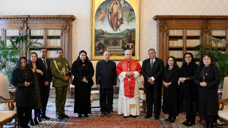 Papa Leone XIV riceve il presidente di Timor Est Ramos-Horta