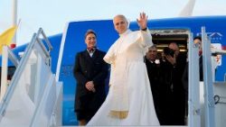 Pope Leo XIV departs for trip to Turkey and Lebanon