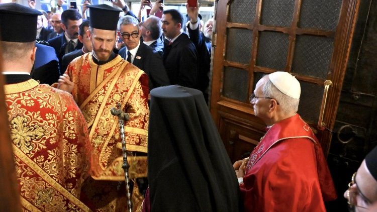 Pāvesta vizīte Stambulas Svētā Jura katedrālē