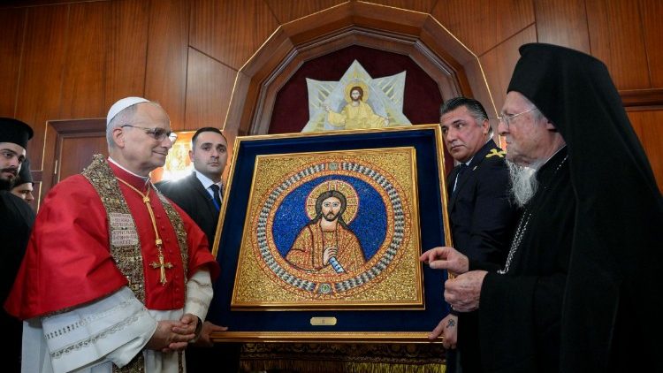 Il Papa incontra il Patriarca Bartolomeo I a Fener