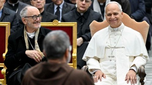 Il Papa assiste alla Predica di Avvento