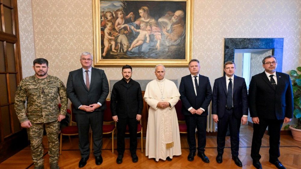 Zelenskyj incontra Papa Leone a Castel Gandolfo