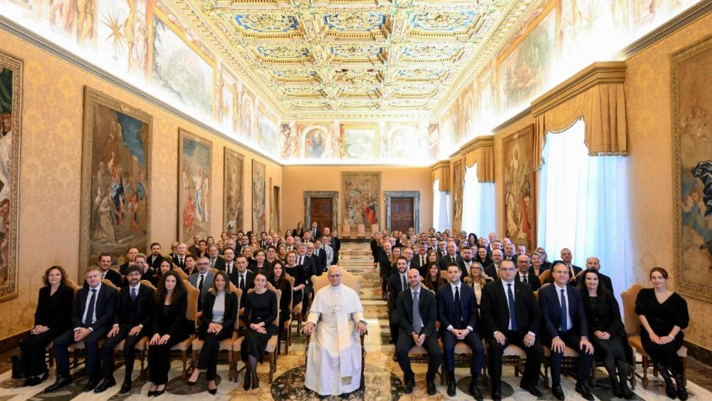 Pope Leo XIV meets delegation of members of the European Parliament' ECR Group