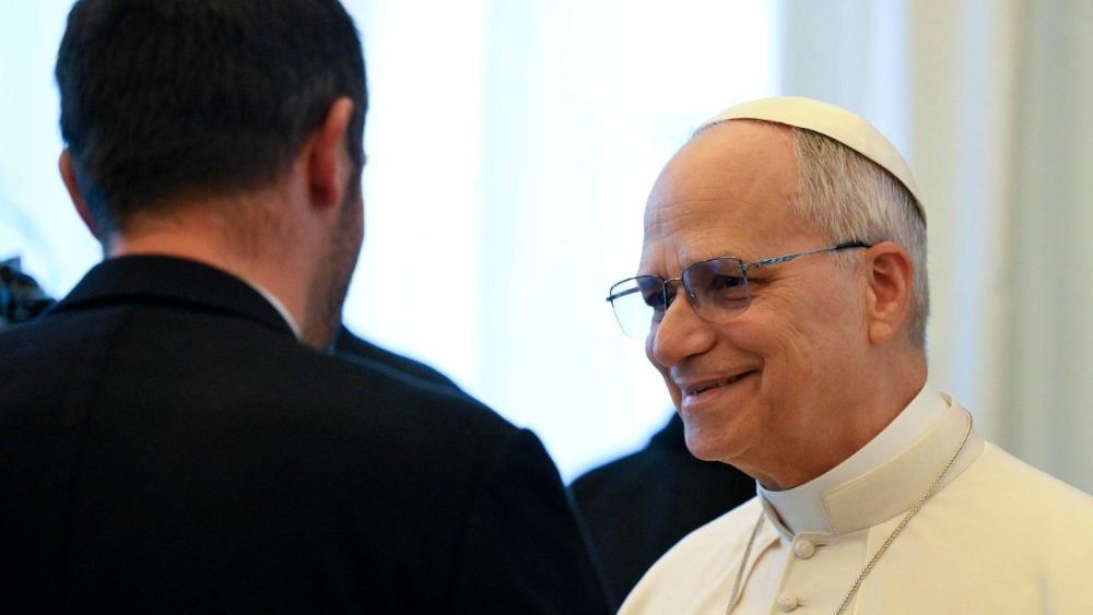 Pope Leo XIV meets delegation of members of the European Parliament' ECR Group