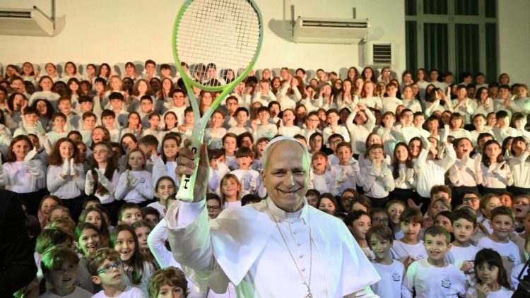 Papst Leo an diesem Dienstagabend