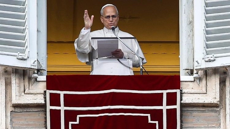 Pope Leo XIV� Angelus prayer on St. Stephen's Day in Vatican