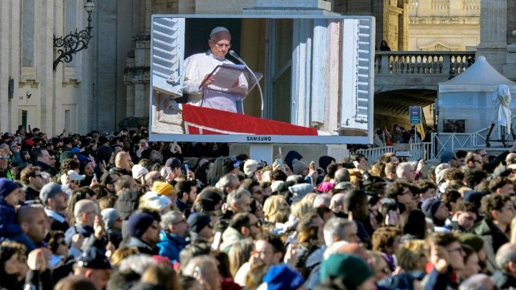 Молитва "Ангел Господень" (Ватикан, 1 января 2026 г.)