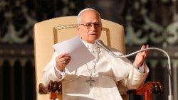 Papa Leoni XIV gjatë audiencës së përgjithshme në Sheshin e Shën Phetrit në Vatikan, 31 dhjetor 2025