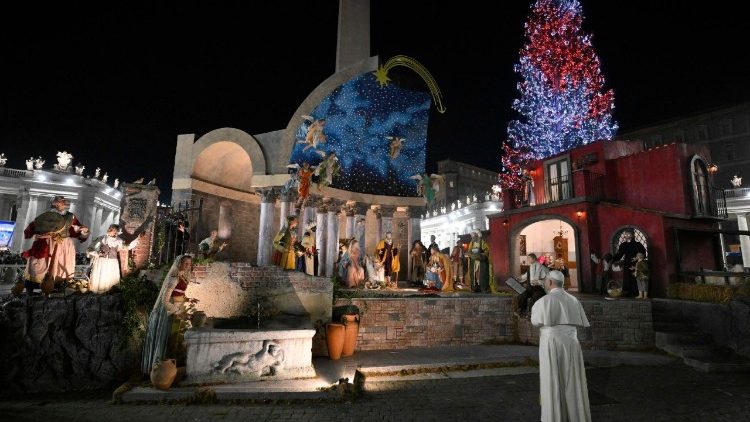 Le&oacute; p&aacute;pa a betlehemi j&aacute;szoln&aacute;l  