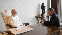 UNRWA commissioner Lazzarini meets Pope Leo for audience at Vatican