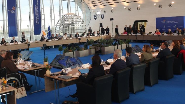 Réunion de la Commission européenne à Chypre, le 15 janvier 2026