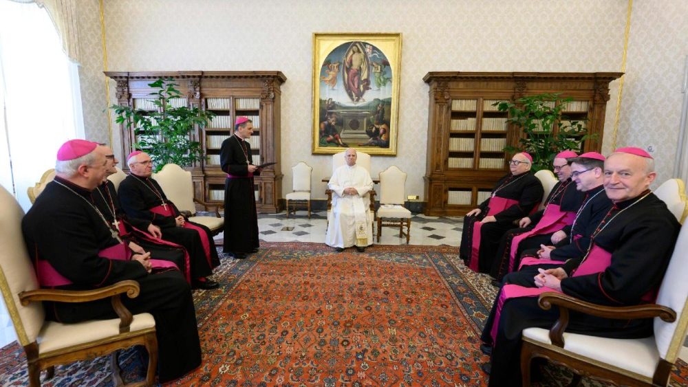 Papa Leone ha ricevuto in udienza i vescovi della Slovenia