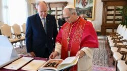 Pope Leo XIV receives Prince Albert II of Monaco